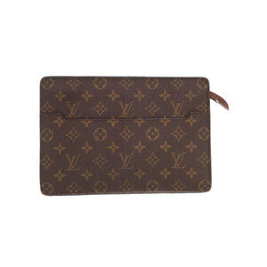 Louis Vuitton Monogram Leather Brown Pochette Homme Shoulder Bag